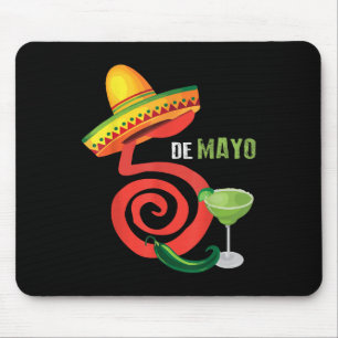 Mousepad Cinco De Mayo Fiesta Design Camisa 5 De Mayo Viva