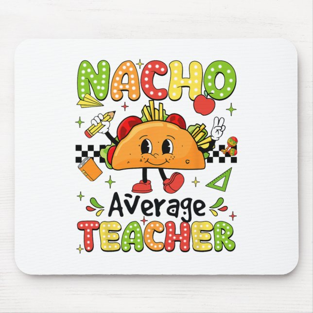 Mousepad Cinco De Mayo Fiesta Mexicano Ensino Nacho Averag (Frente)