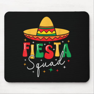 Mousepad Cinco De Mayo Fiesta Squad Encantado Mexicano Fies