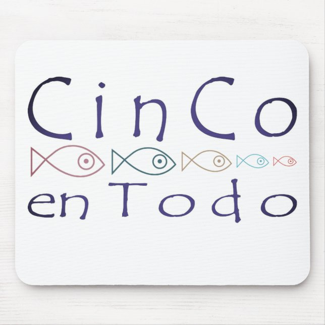 Mousepad CinCo en Todo Merchandise (Frente)