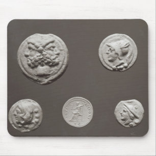 Mousepad Cinco moedas