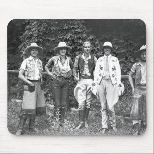 Mousepad Cinco mulheres no rancho de gajo