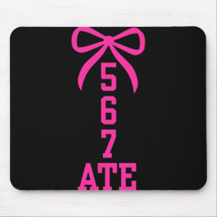 Mousepad Cinco Seis Sete Comeu Dança de Animação Coquete Ar