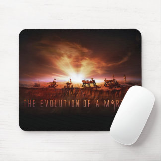 Mousepad Cinco veículos Mars bem-sucedidos