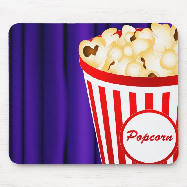 Mousepad Cinema Popcorn (Frente)