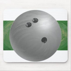 Mousepad Cinza Bola de boliche
