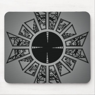 Mousepad Cinza da estrela da lamentação