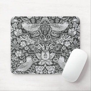 Mousepad Cinza de Morango, William Morris
