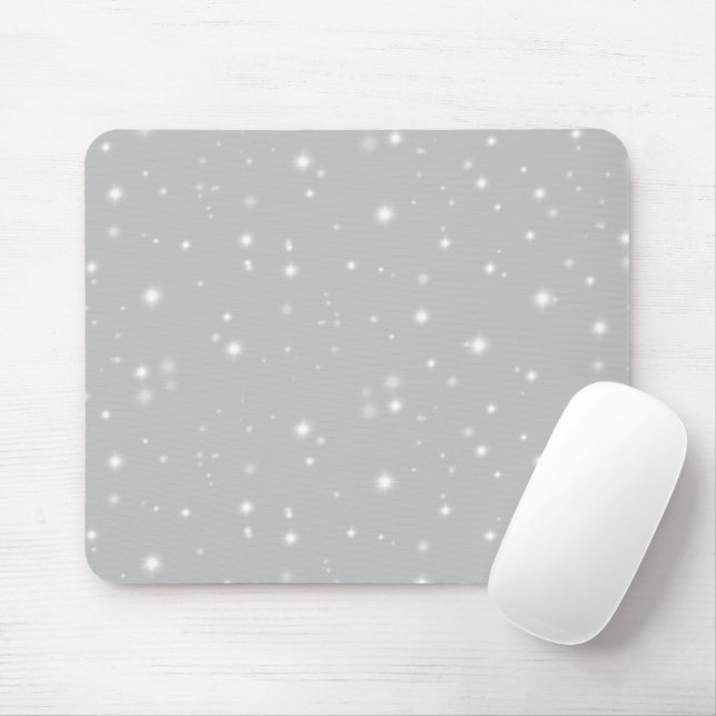 Mousepad Cinza de Prata (Com mouse)