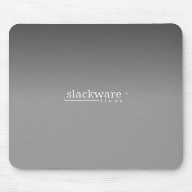 Mousepad Cinza de Slackware Linux (Frente)