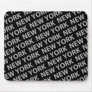 Mousepad Cinza do padrão de Nova York