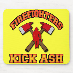 MOUSEPAD CINZA DO PONTAPÉ DOS SAPADORES-BOMBEIROS