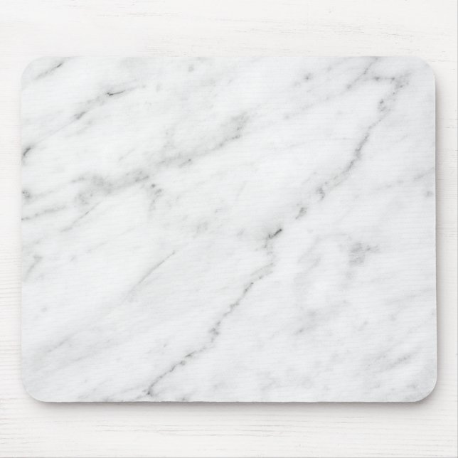 Mousepad Cinza e pintura acrílica branca A arte Abstrato (Frente)