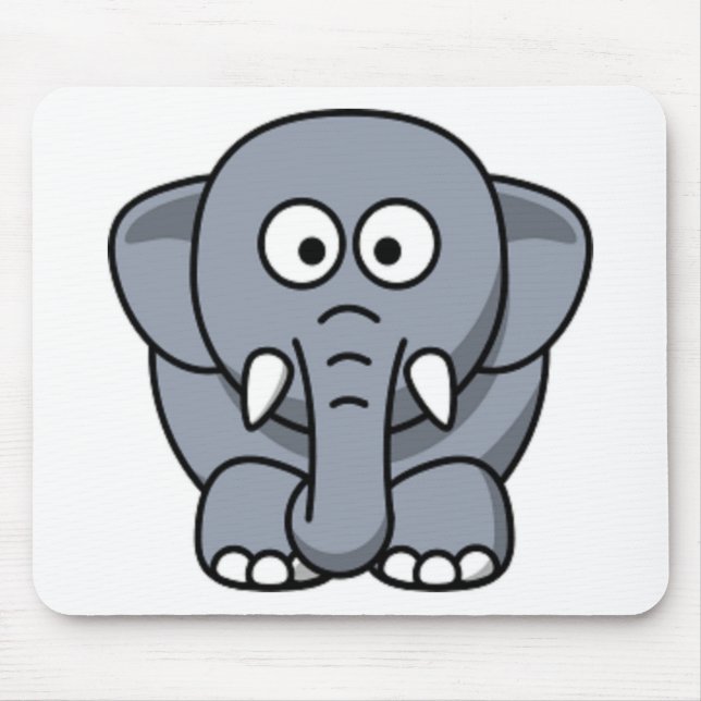 MOUSEPAD CINZA ELEPHANT (Frente)