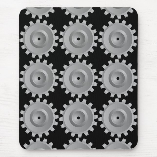 Mousepad Cinza Gear (Frente)