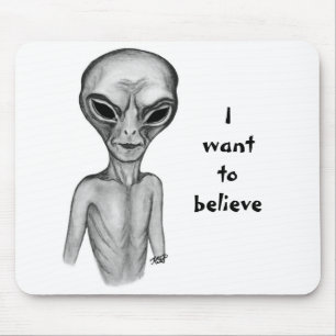 Mousepad Cinza, quero acreditar