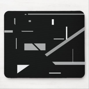 Mousepad Cinza Randalosa na Maioria das Vezes em Abstrato G