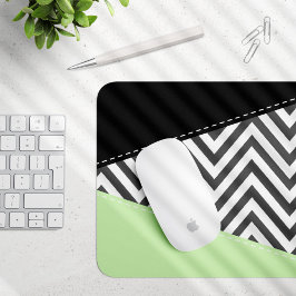Mousepad Cinza Zigzag, Cinza Chevron, Zigzag Patterno, Casa