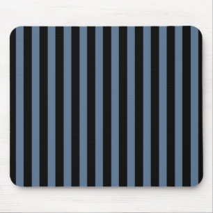 Mousepad cinzas azuis e faixas pretas