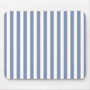 Mousepad Cinzas azuis e tiras de doces brancos