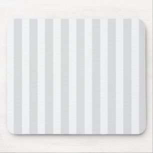 Mousepad Cinzas leves e faixas brancas de doces