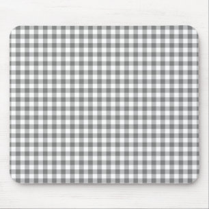 Mousepad Cinzento e branco Checkered