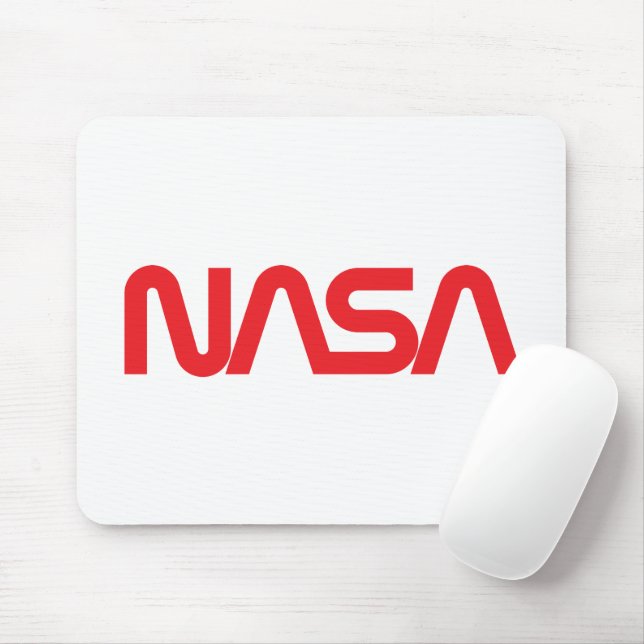 Mousepad Circa da NASA Icônica (Rocket White) (Com mouse)