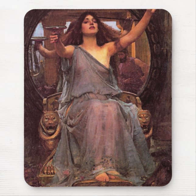 Mousepad "Circe Oferecendo a Taça a Ulisses" (Frente)