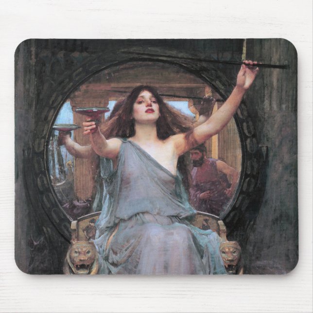 Mousepad Circo que oferece a Taça a Ulisses, Waterhouse (Frente)