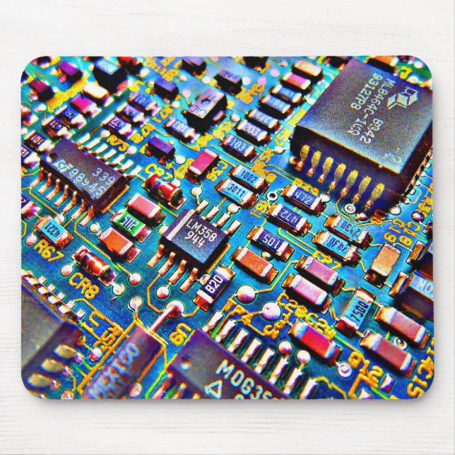 Mousepad Circuito Bonito (Frente)