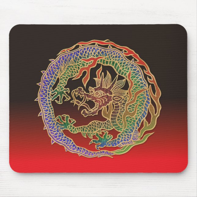 Mousepad Círculo do Dragão Eterno (Frente)