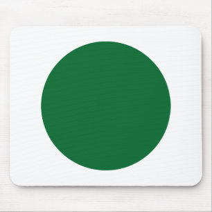 Mousepad Círculo - Floresta Verde e Branco