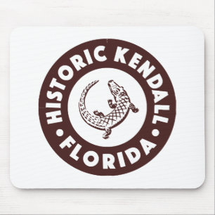 Mousepad Círculo Kendall da Flórida - Castanho