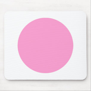 Mousepad Círculo - Rosa e Branco