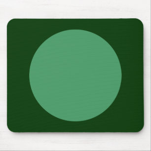 Mousepad Círculo - Verde do Exército e Verde-k