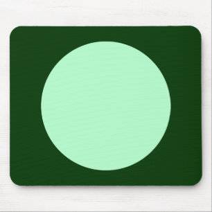 Mousepad Círculo - Verde Fantasma e Verde-k