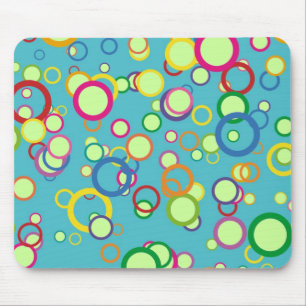 Mousepad Círculos coloridos
