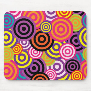 Mousepad Círculos coloridos
