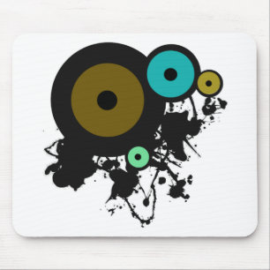 Mousepad Círculos de cor! Design gráfico original!