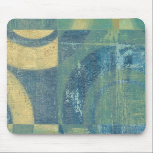 Mousepad Círculos e painéis multicoloridos