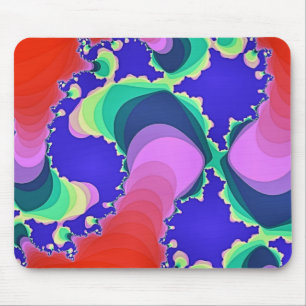 MOUSEPAD CÍRCULOS ESPIRAIS FRACTAIS
