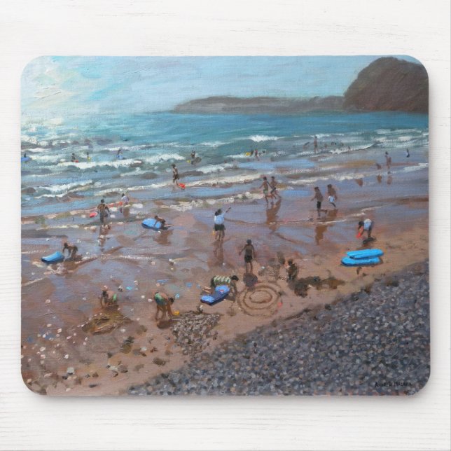 Mousepad Círculos na areia Sidmouth 2007 (Frente)