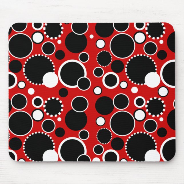 Mousepad Círculos & Pontos (Frente)
