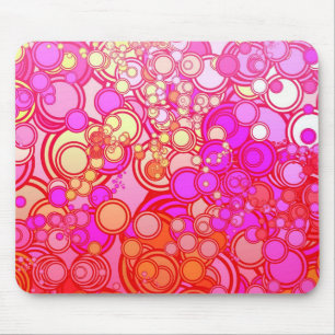 Mousepad Círculos retros