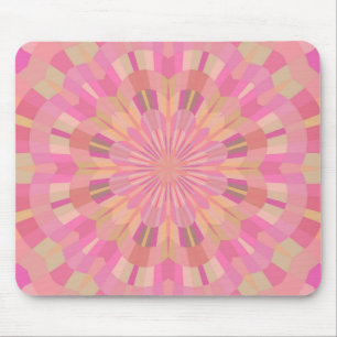 Mousepad Círculos Rosa