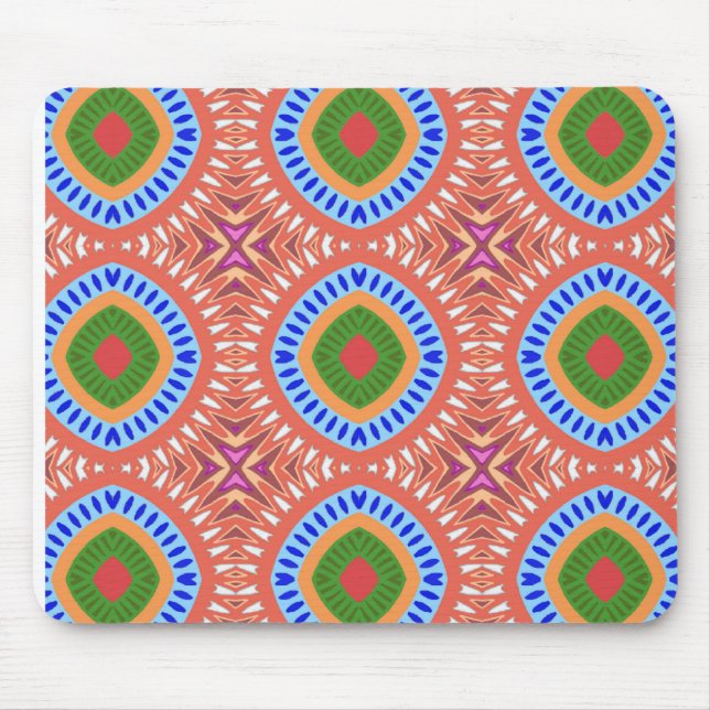 Mousepad Círculos Tribais (Frente)