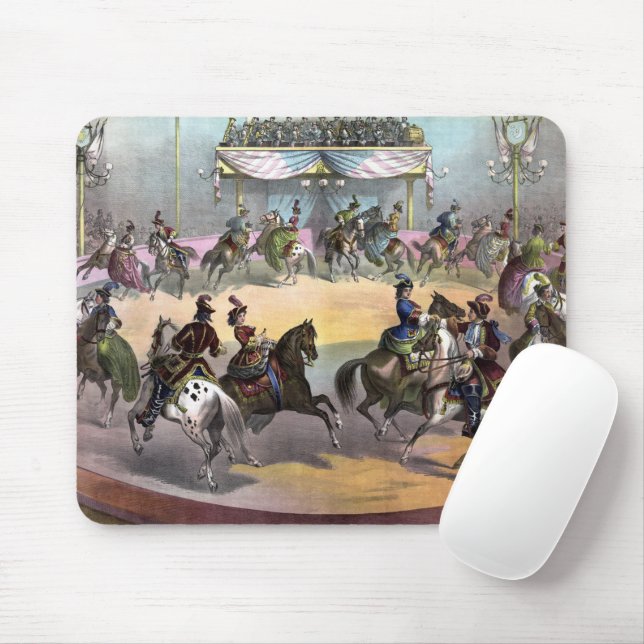 Mousepad Circus Grand Finale, 1872. (Com mouse)