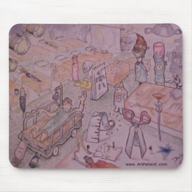 Mousepad Cirurgia da arte (Frente)