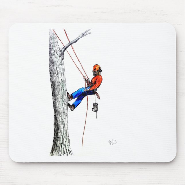 Mousepad Cirurgião Árvore Arborista (Frente)