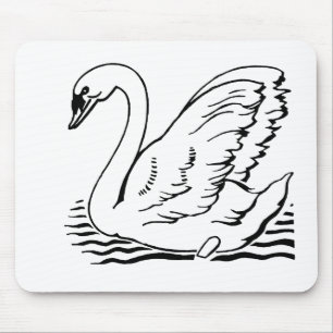 Mousepad Cisne graciosa
